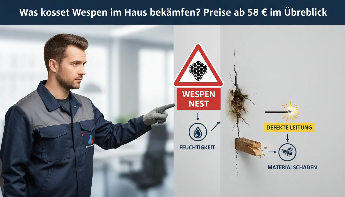 wespen im haus bekämpfen – Problem