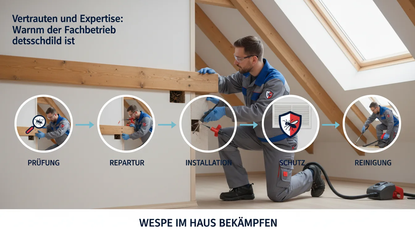 wespen im haus bekämpfen – Lösung