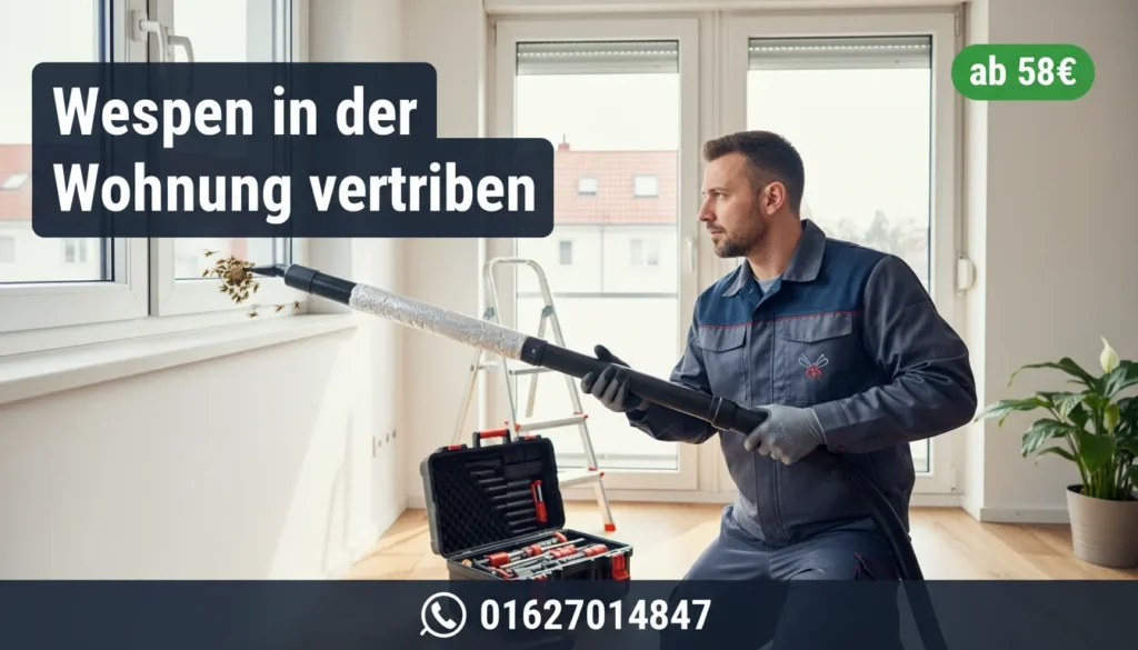 Wespen in der wohnung vertreiben