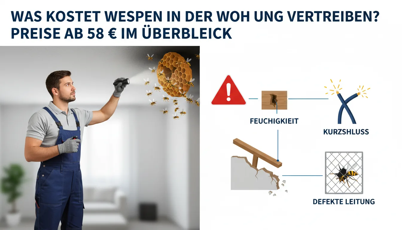 Wespen in der wohnung vertreiben – Problem