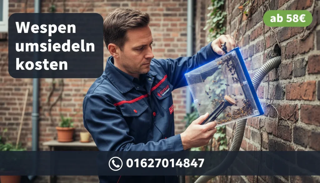 wespen umsiedeln kosten