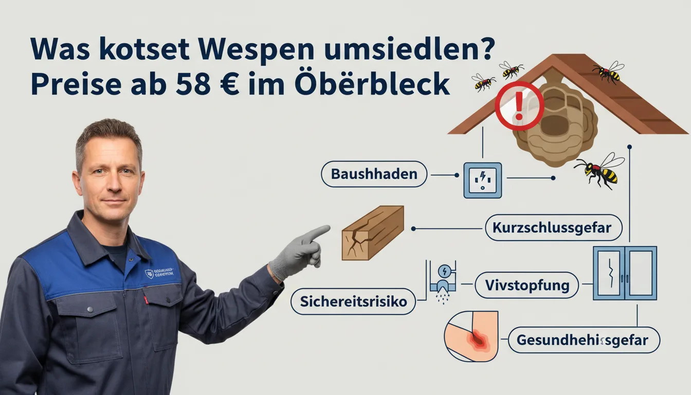 wespen umsiedeln kosten – Problem