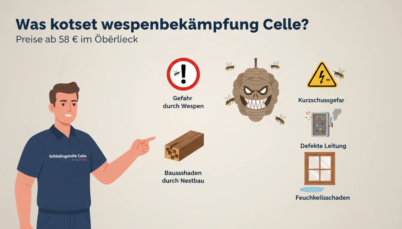 wespenbekämpfung celle – Problem