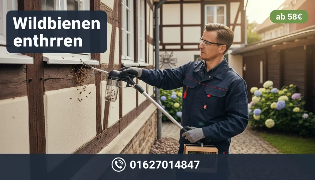 wildbienen entfernen