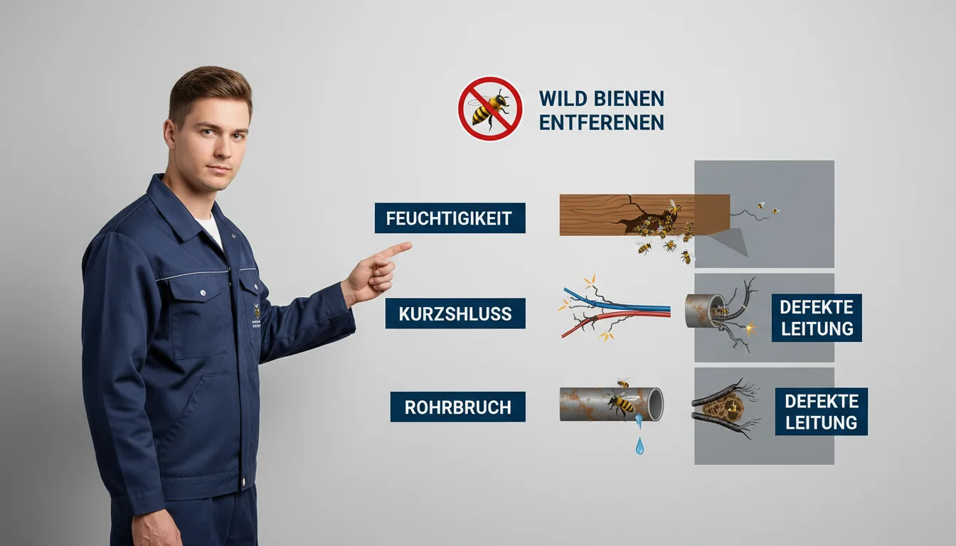 wildbienen entfernen – Problem